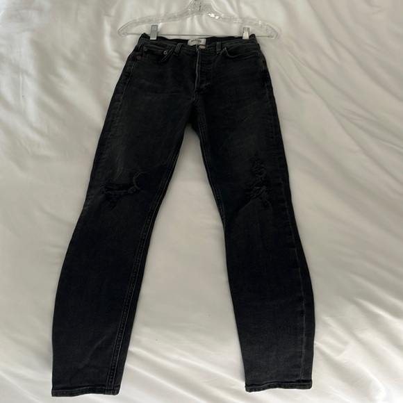 Agolde High-Rise Slim Jeans - Picture 1 of 6